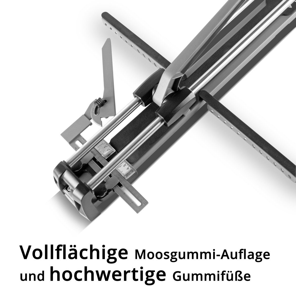 STAHLWERK Fliesenschneider Profi Fliesenschneider 2-tlg. mm mit 800 mm, Schnittlänge, Schnittlänge max.: Packung, 80