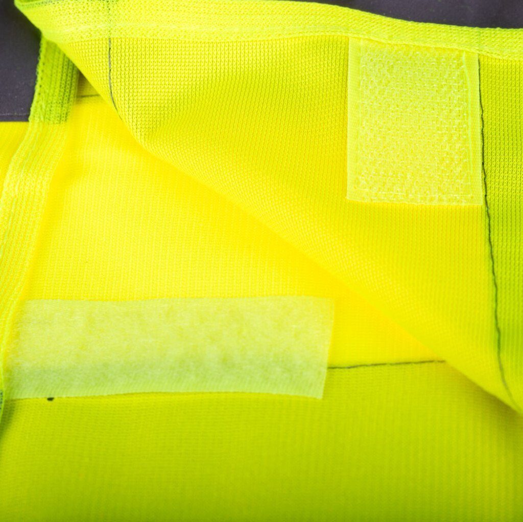 gelb XL Warnweste mit Warnweste HEYNER Zertifikat