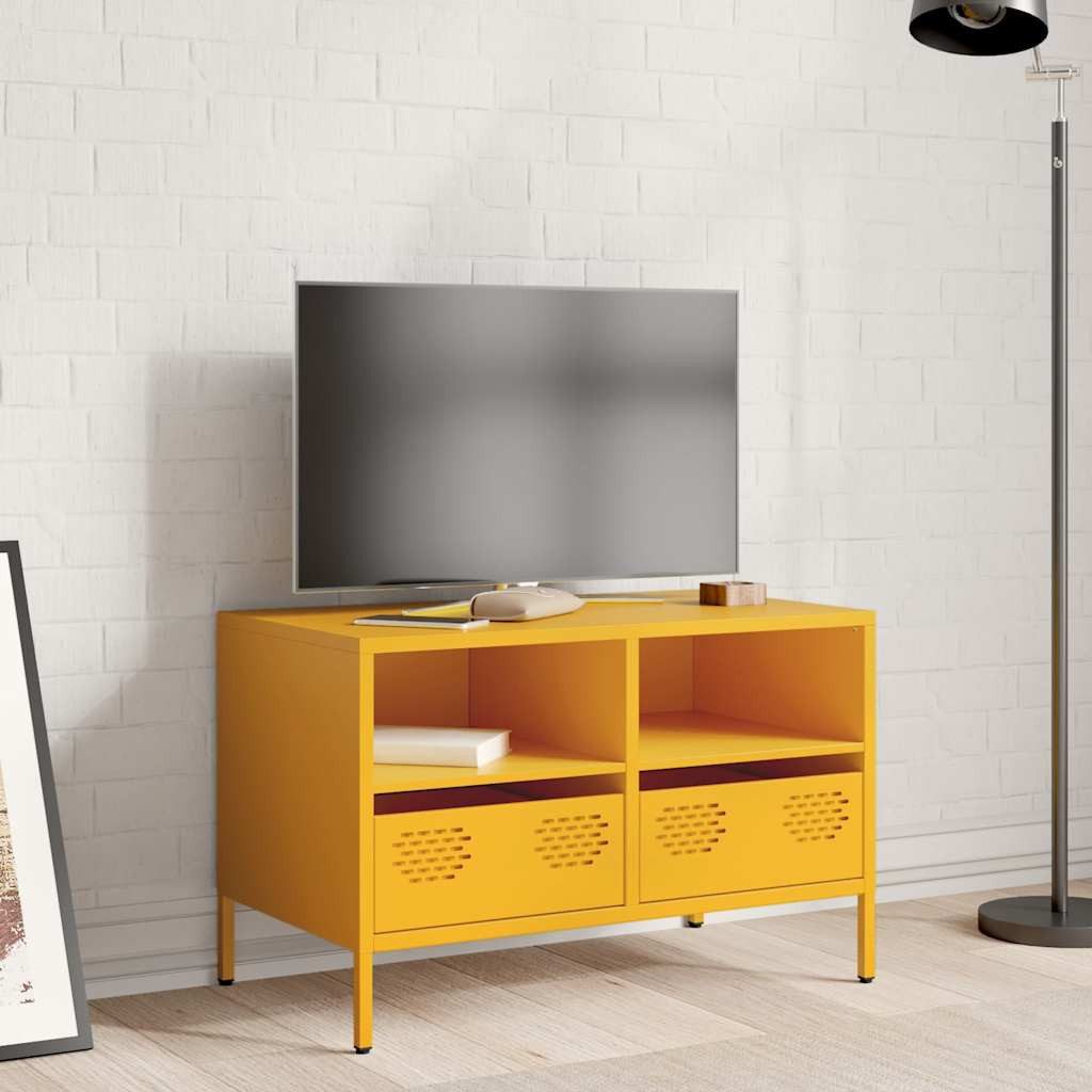 vidaXL TV-Schrank TV-Schrank Senfgelb 68x39x43,5 cm günstig online kaufen