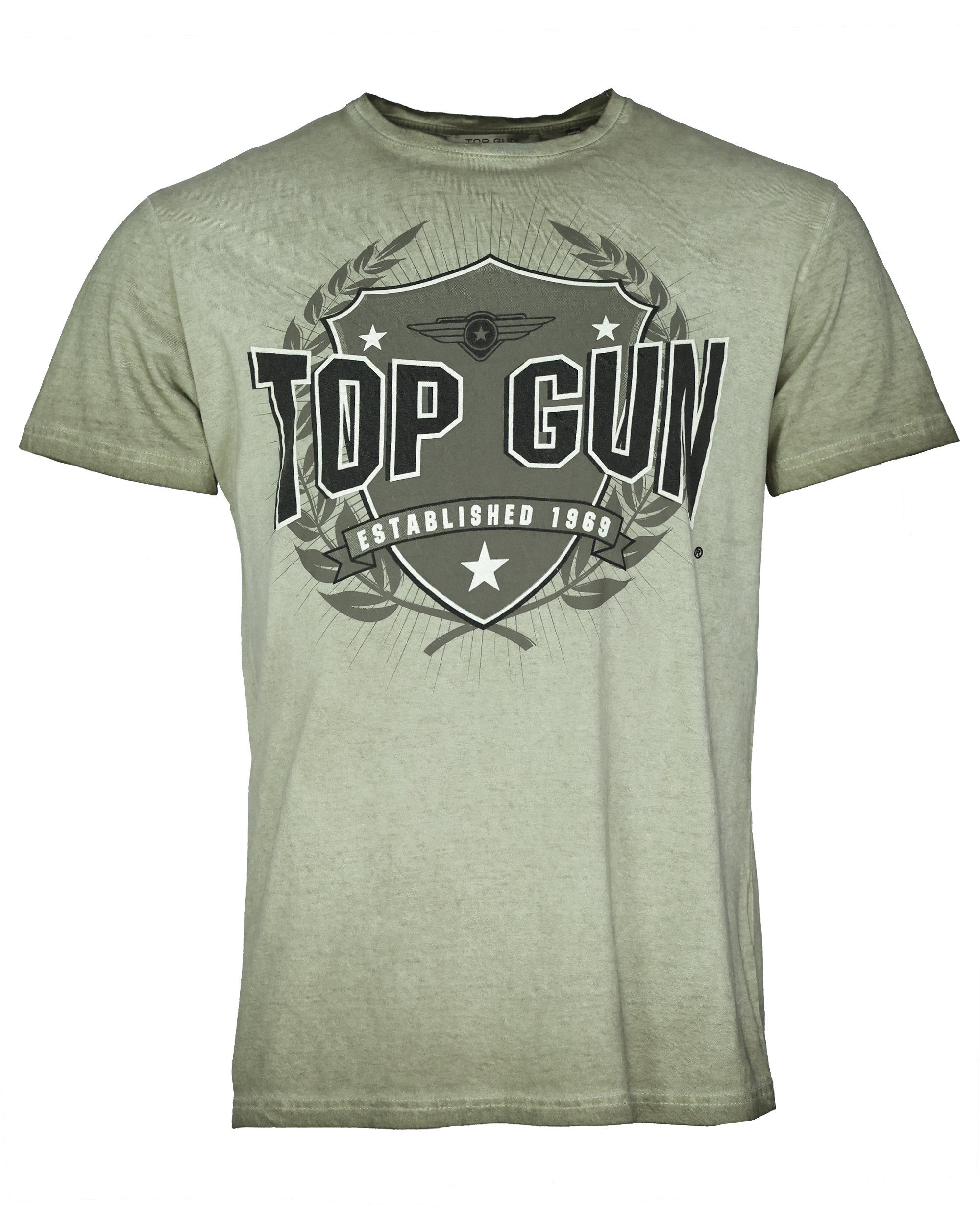 TOP GUN T-Shirt TG20212104 oliv