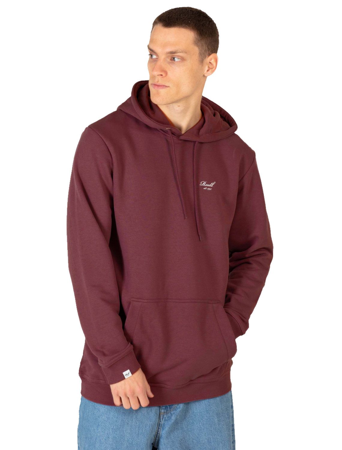 REELL Kapuzensweatjacke Reell Staple Logo Hoodie (1-tlg) günstig online kaufen