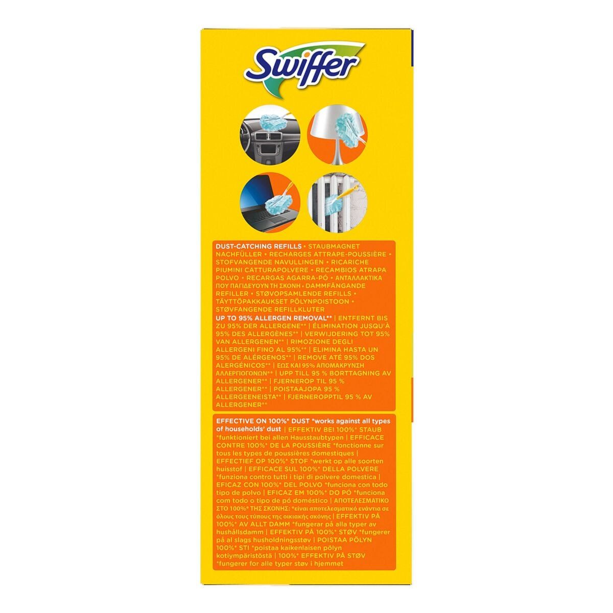 Swiffer Staubwischer Duster Staubmagnet mit Duft Ersatztücher, 9er-Pack Nachfülltücher