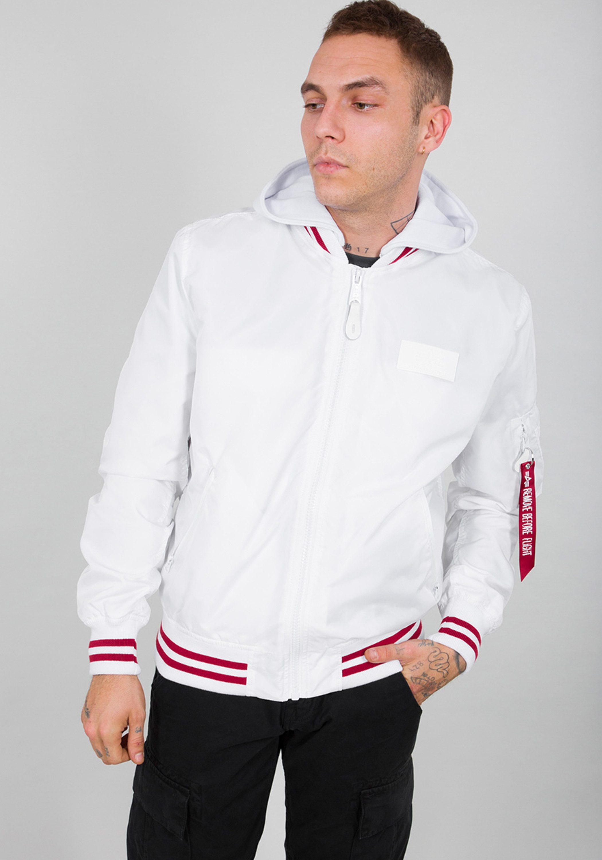Alpha Industries Bomberjacke MA-1 TT Hood Defense