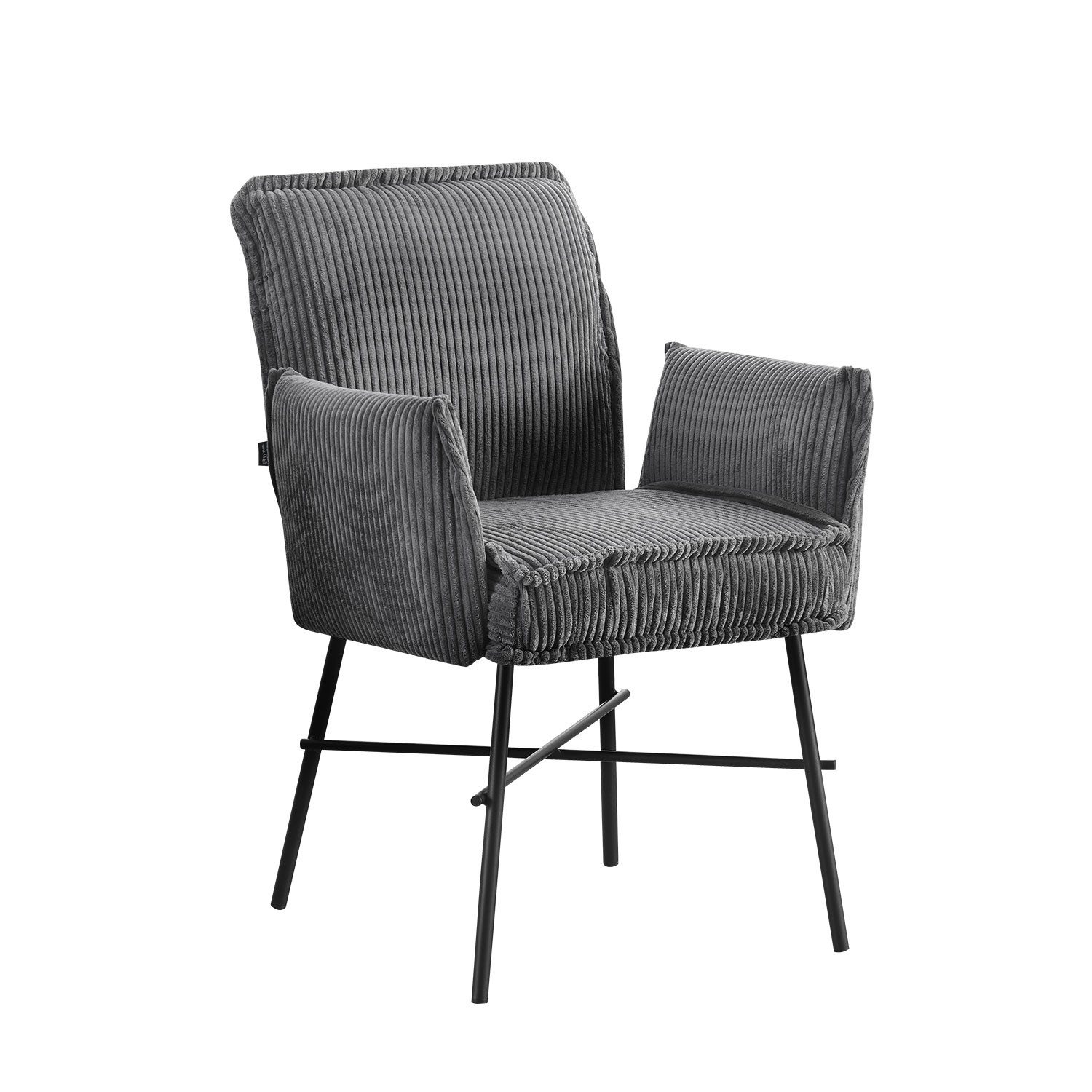 B&D home Polsterstuhl JÜRGEN, gepolstert, mit Armlehnen günstig online kaufen