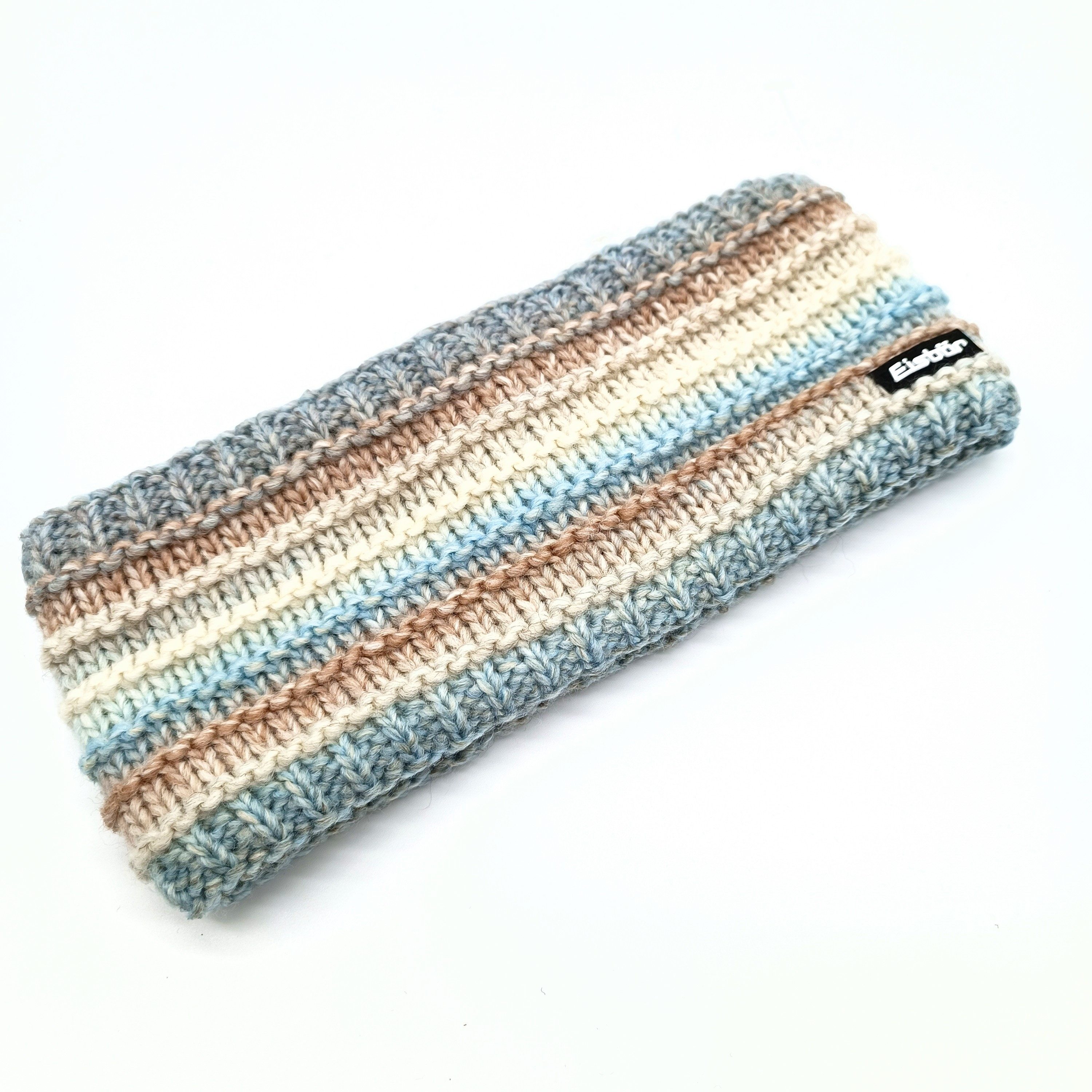 Strickmütze Mikata Stirnband multi hellblau