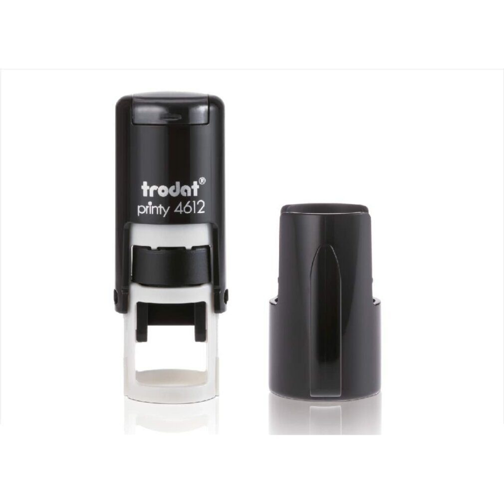 TRODAT Stempel Textstempel, individualisierbar Printy 4612 selbstfärbend schwarz