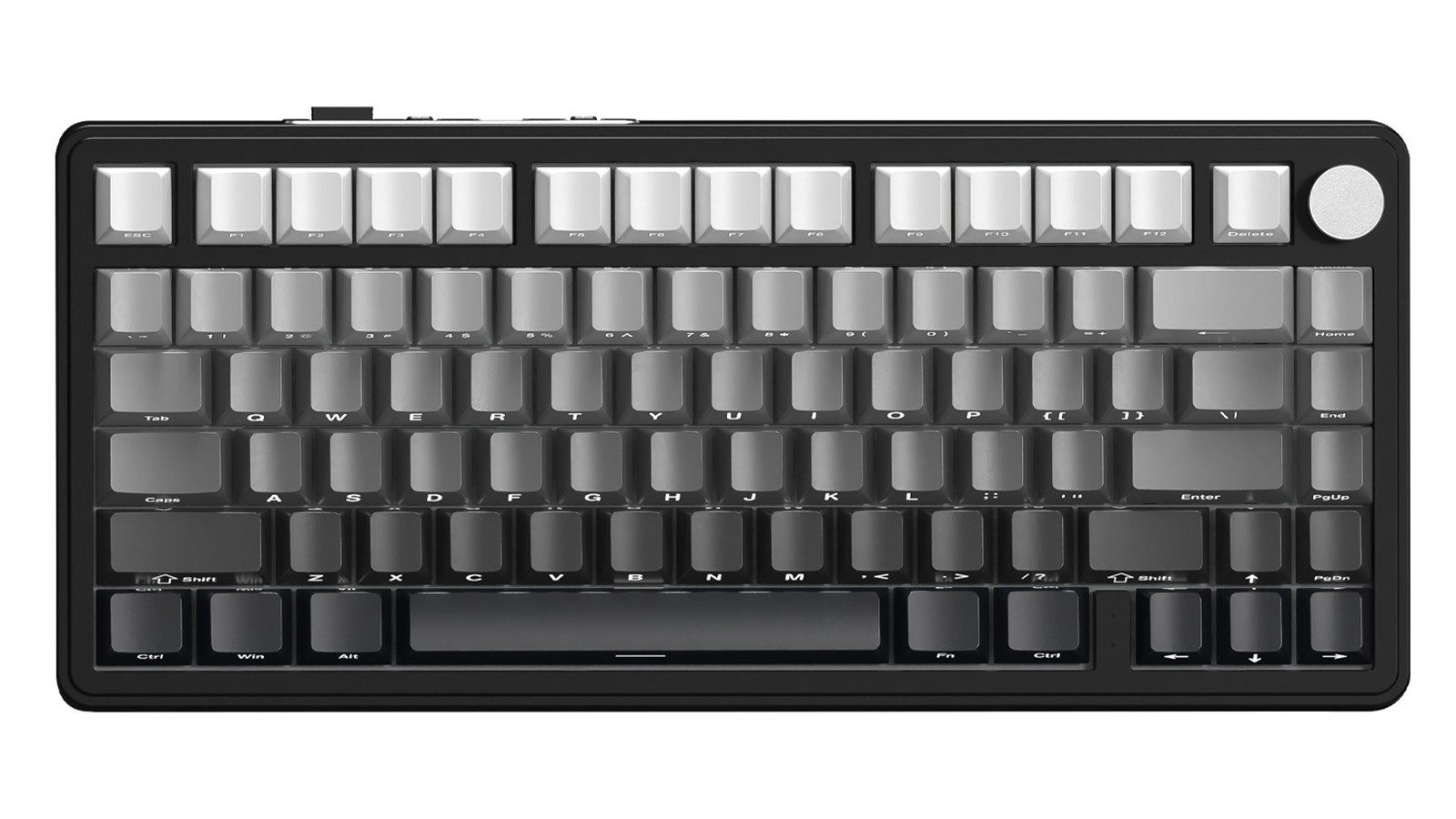 ATTACK SHARK ATTACK SHARK X85 Tri-Mode Gasket Mechanische Tastatur mit Knopf Gaming-Tastatur