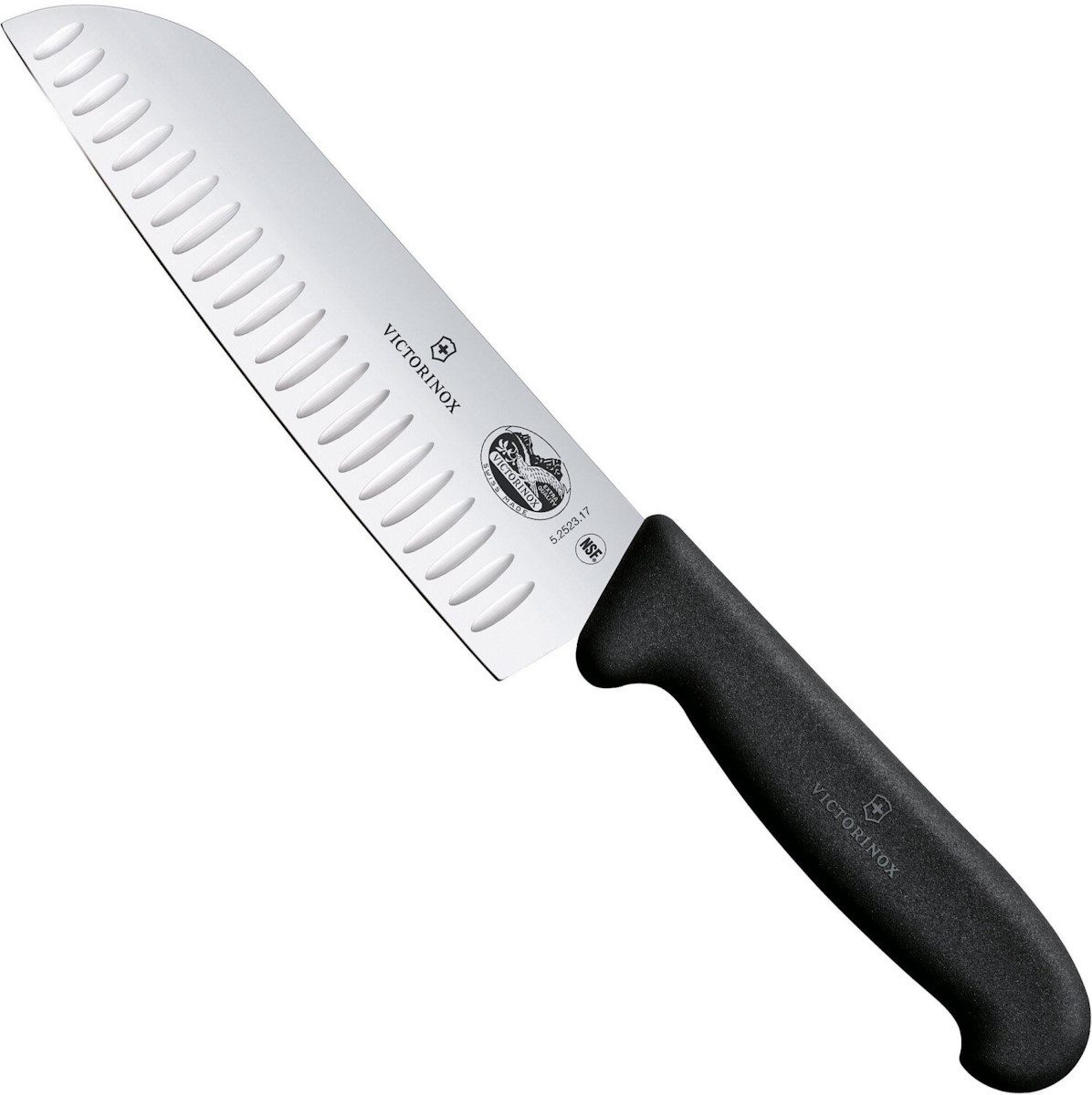 Victorinox Кухарські ножі 5.2523.17B Fibrox Santokumesser 17 cm – Für präzises Schneiden