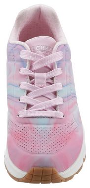 Skechers Kids UNO GEN1-MARBLE SWEETHEART Sneaker mit Skech-Air-Laufsohle, Freizeitschuh, Halbschuh, Schnürschuh