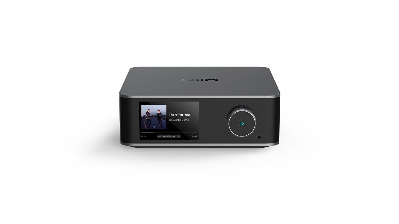 WiiM Streaming-Box Ultra, Musik-Streamer & Digital-Vorverstärker, 3,5" Touchscreen