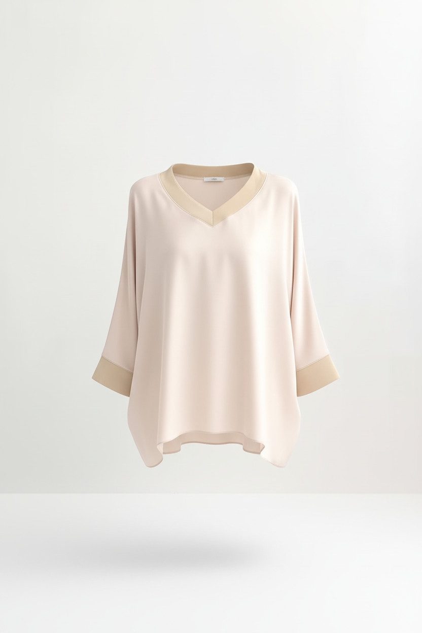 Zuckerwatte Satinbluse silktouch günstig online kaufen