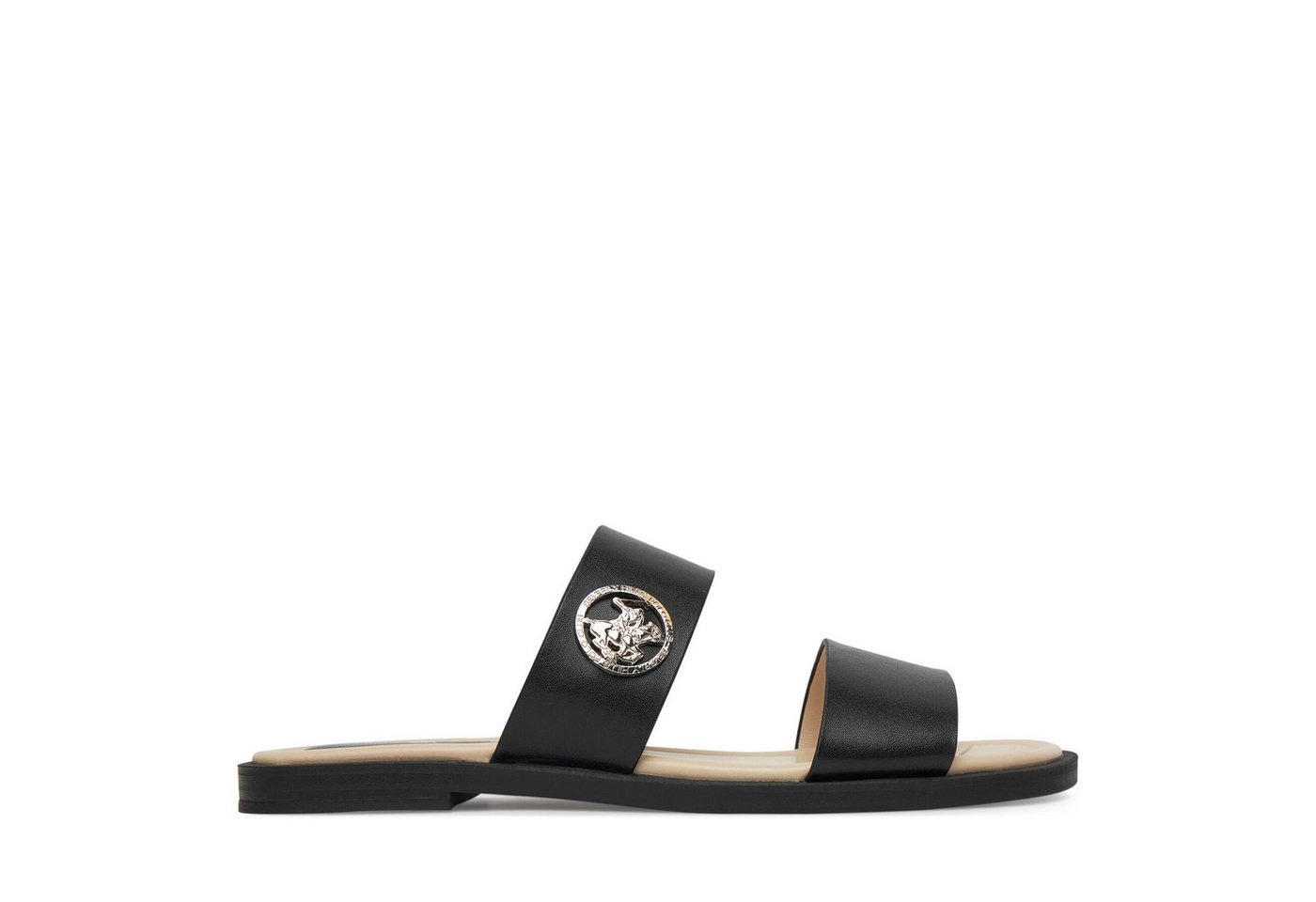BEVERLY HILLS POLO CLUB Schwarze Flip-Flops für Damen des Beverly Hills Polo Club Badepantolette