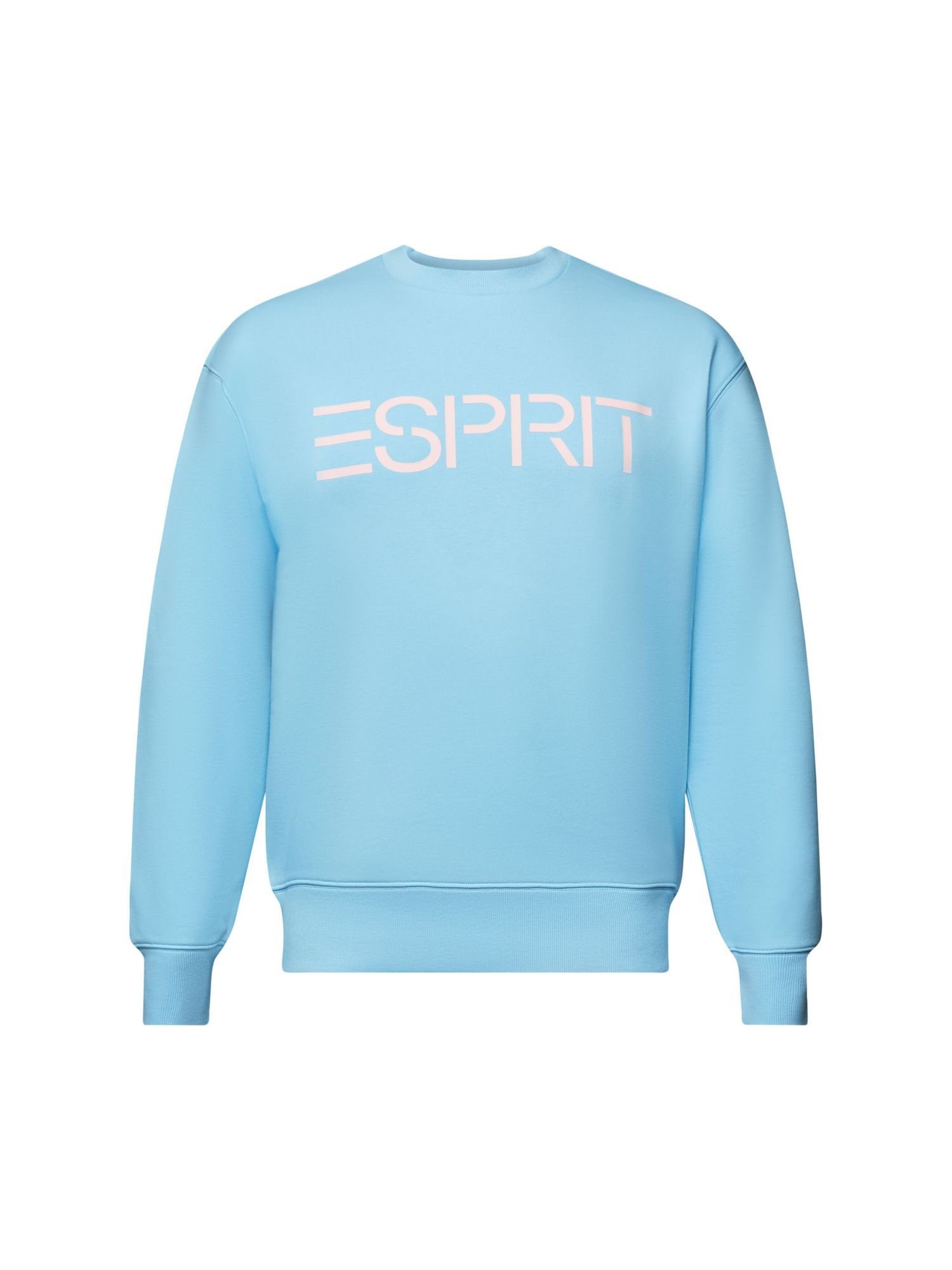 Esprit Sweatshirt Unisex-Sweatshirt aus Baumwollfleece mit Logo (1-tlg)