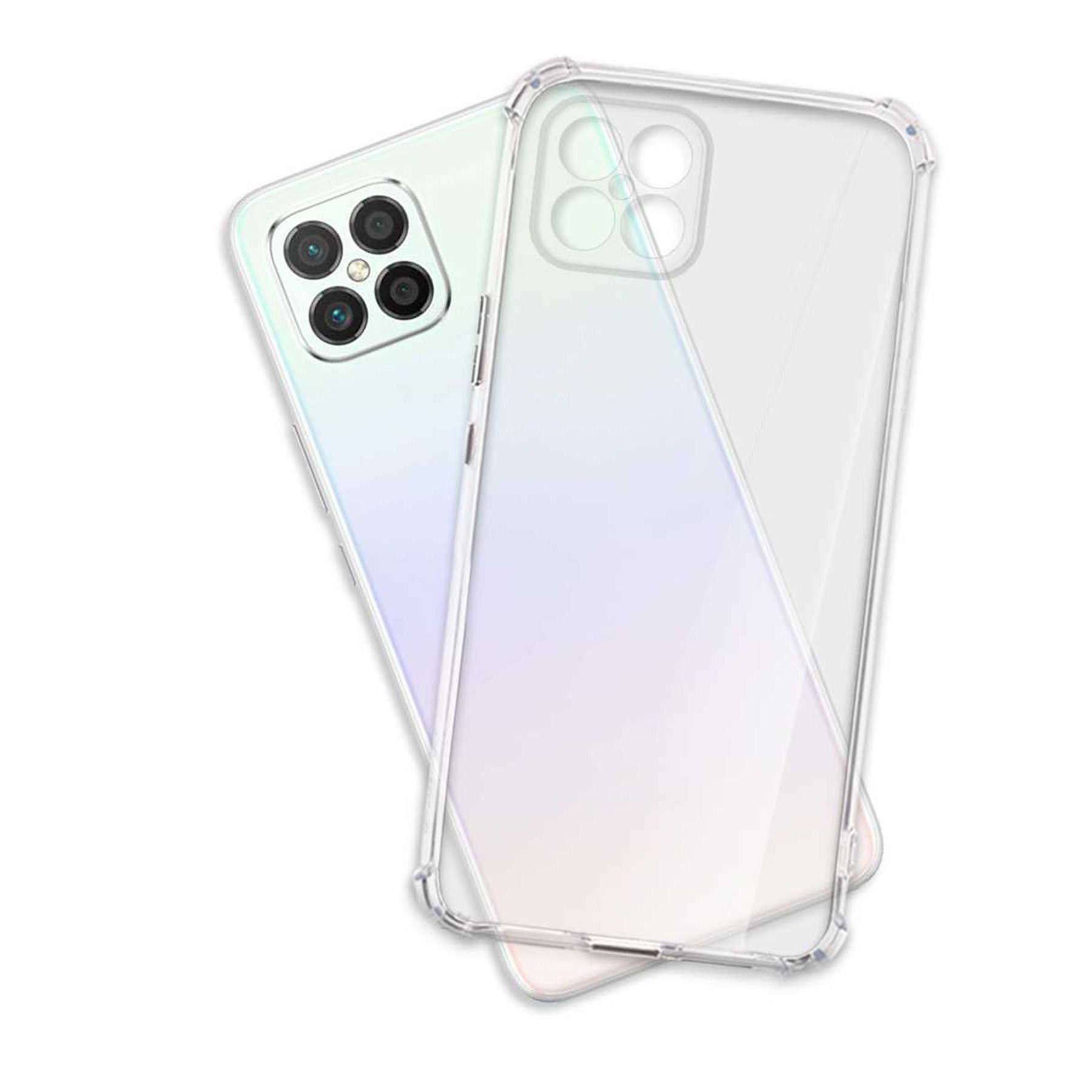 mtb more energy Smartphone-Hülle Clear Armor Case für Huawei nova 8 SE, Transparente TPU Schutzhülle Case Backcover mit Anti-Shock Verstärkung