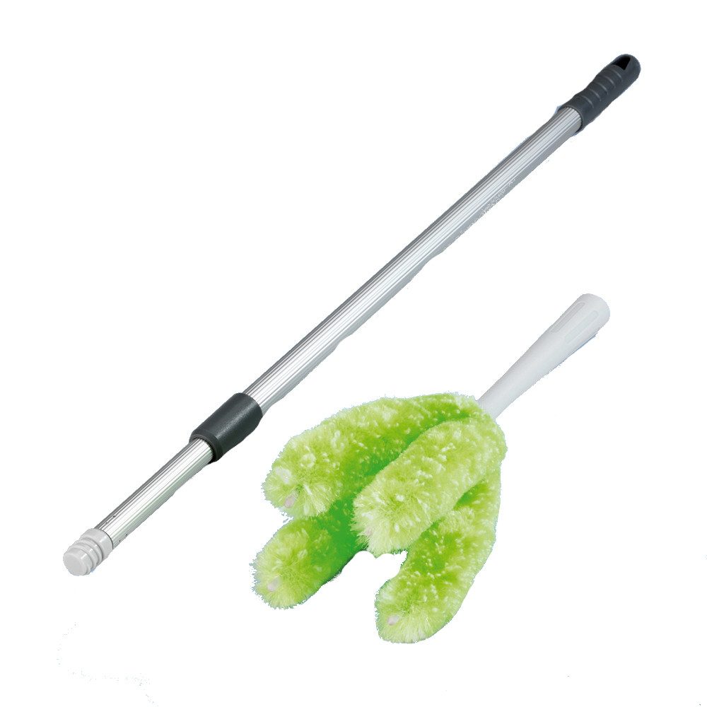 WENKO Staubwedel, Teleskopstiel ausziehbar bis 133 cm