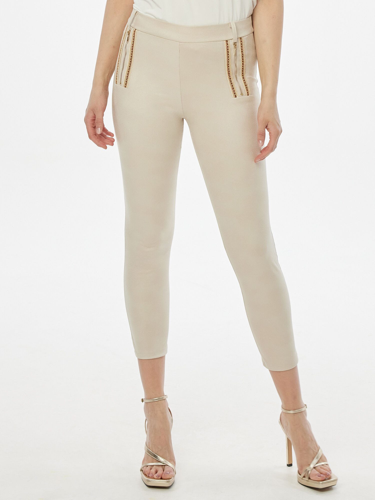MONACO blue 7/8-Hose Schlupfhose Figurbetont mit günstig online kaufen