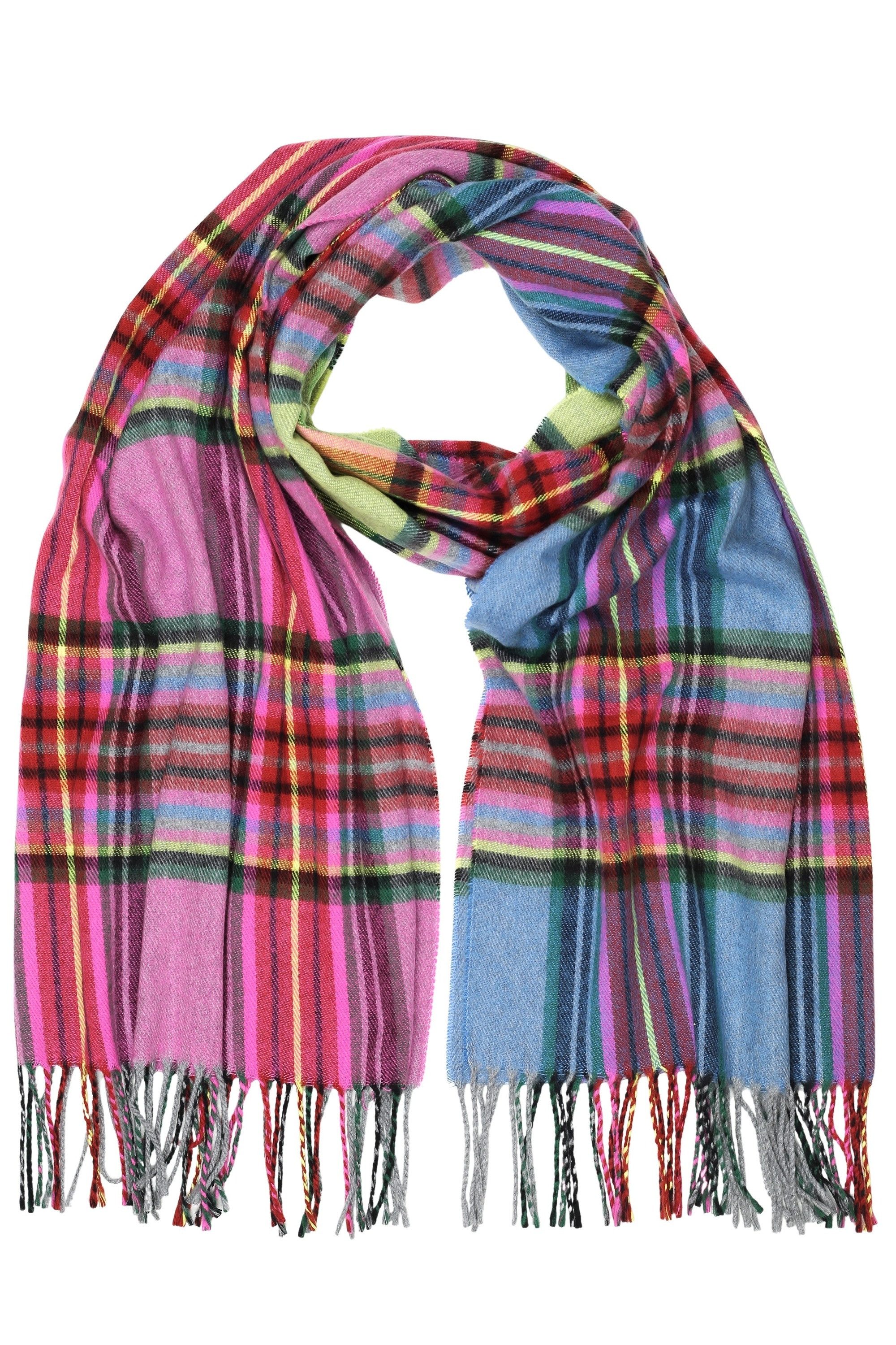 COLLEZIONE ALESSANDRO Wollschal Multi, (1-St), Made in Italy, in modischen Farben