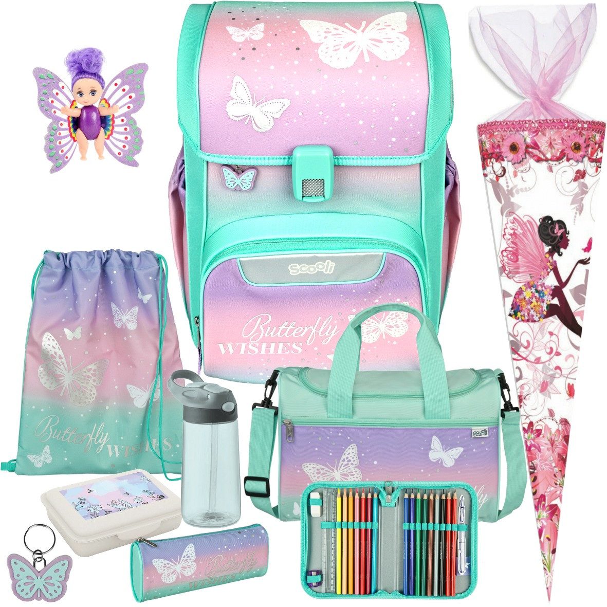 Scooli Schulranzen 1.Klasse Mädchen EasyStart in unterschiedlichen Sets