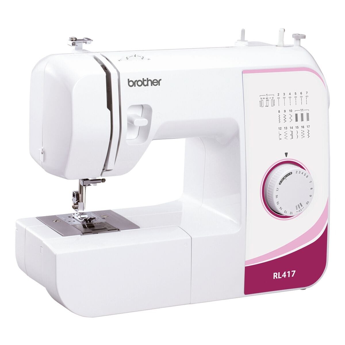 Brother Nähmaschine RL417, 17 Programme, 17 Stichprogramme