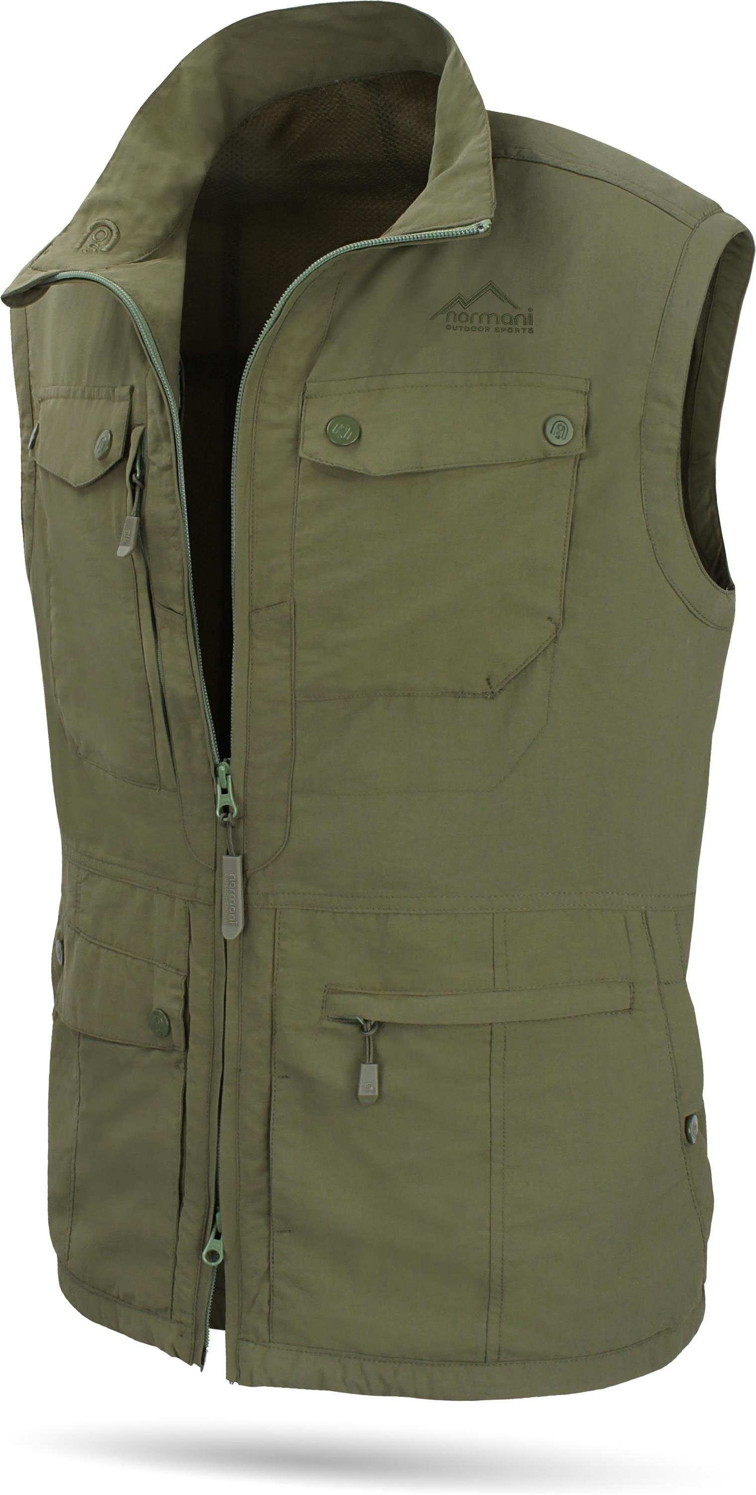 normani Funktionsweste Herren Outdoor Weste Kudu Reise Sommerweste Wanderwe günstig online kaufen
