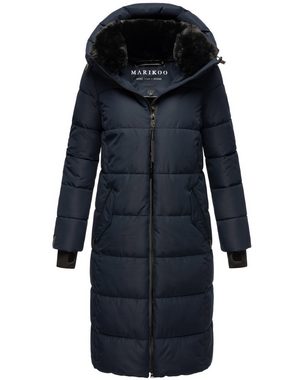 Marikoo Steppjacke Zuraraa XVI langer Winter Mantel gesteppt