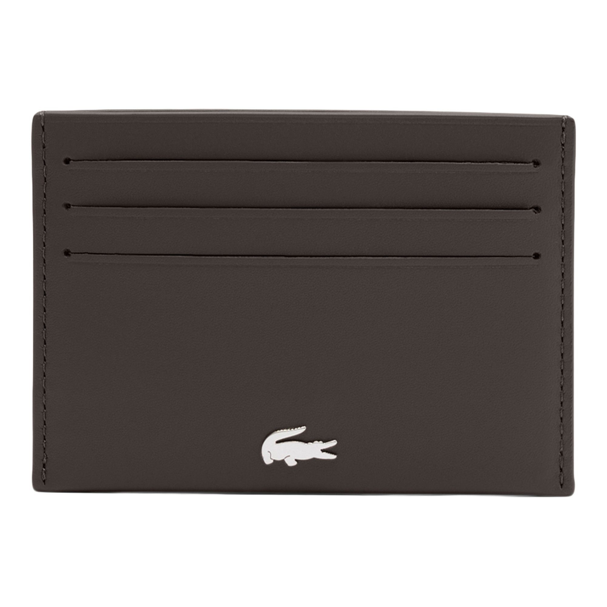 Lacoste Geldbörse Herren Geldbörse 1er Pack Leder Credit Card Holder