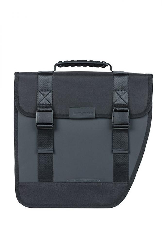 Fahrradtasche Basil Seitentasche Tour Waterproof Single rechts schwarz 34x14x34 cm 1