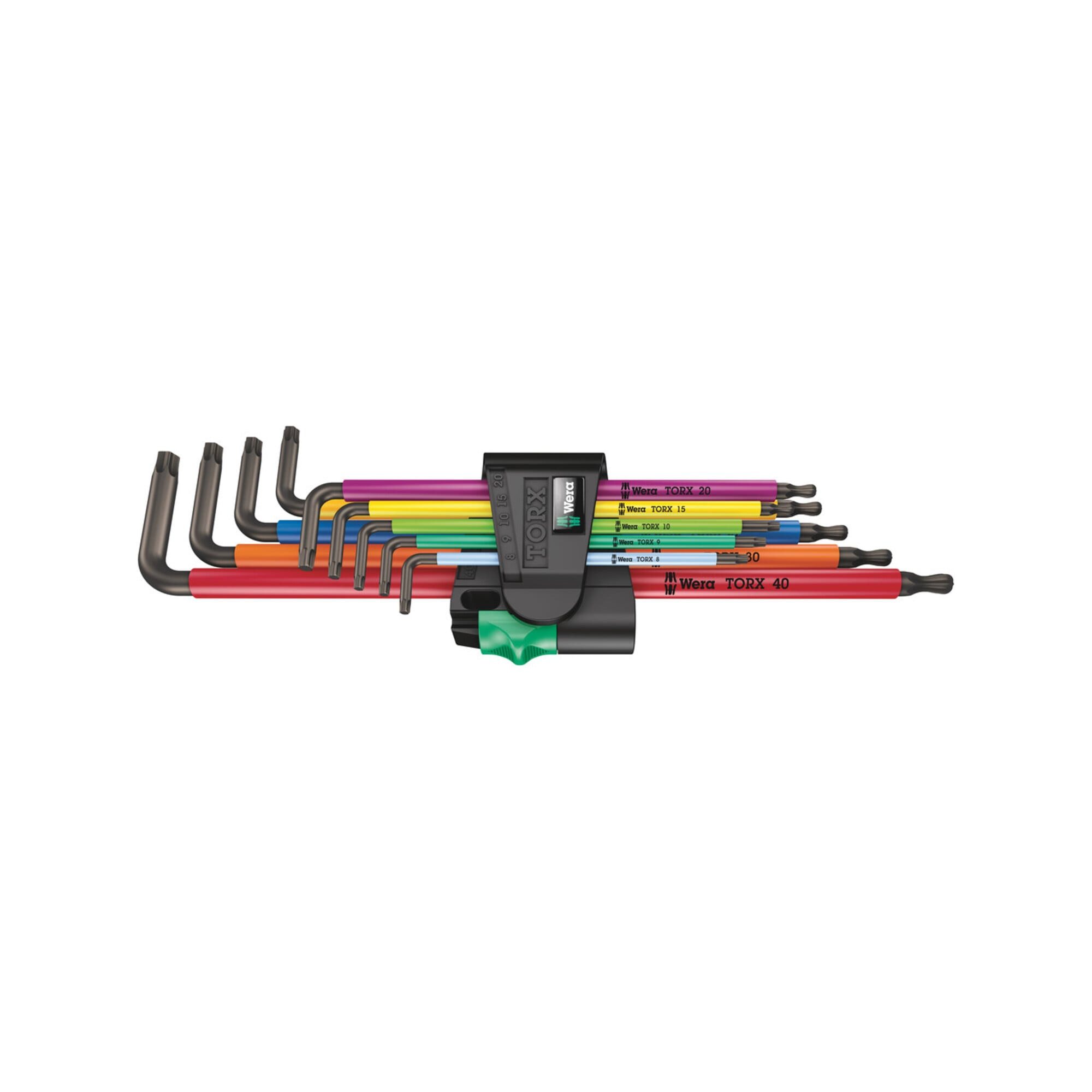 Wera Schraubendreher Wera 967/9 TX XL Multicolour 1 Winkelschlüsselsatz, lang, 9-teilig