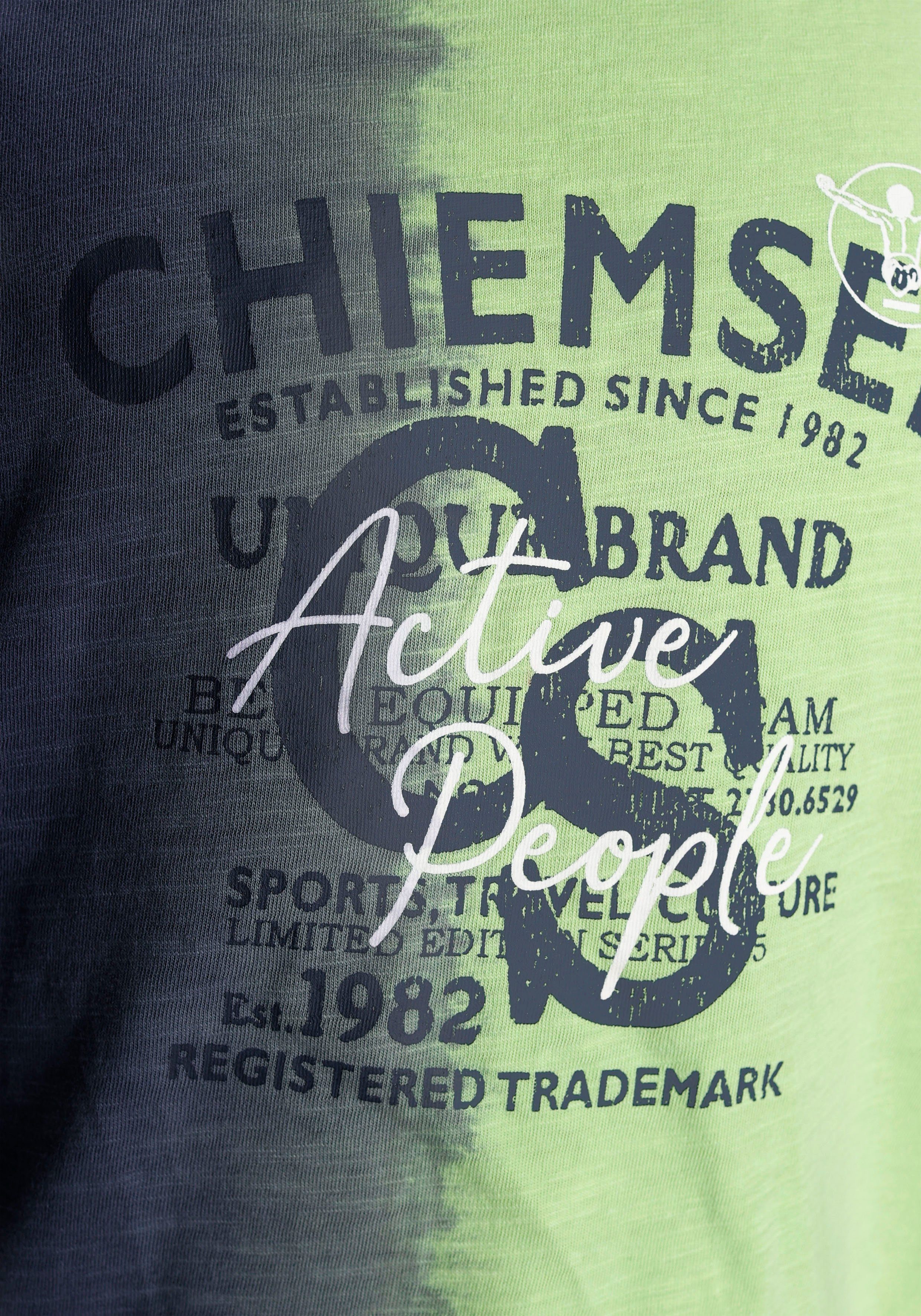 Chiemsee T-Shirt Farbverlauf mit Farbverlauf vertikalem