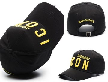 Dsquared2 Baseball Cap Dsquared2 Icon Baseballcap Cap Kappe Basebalkappe Cult Hat Hut Black B