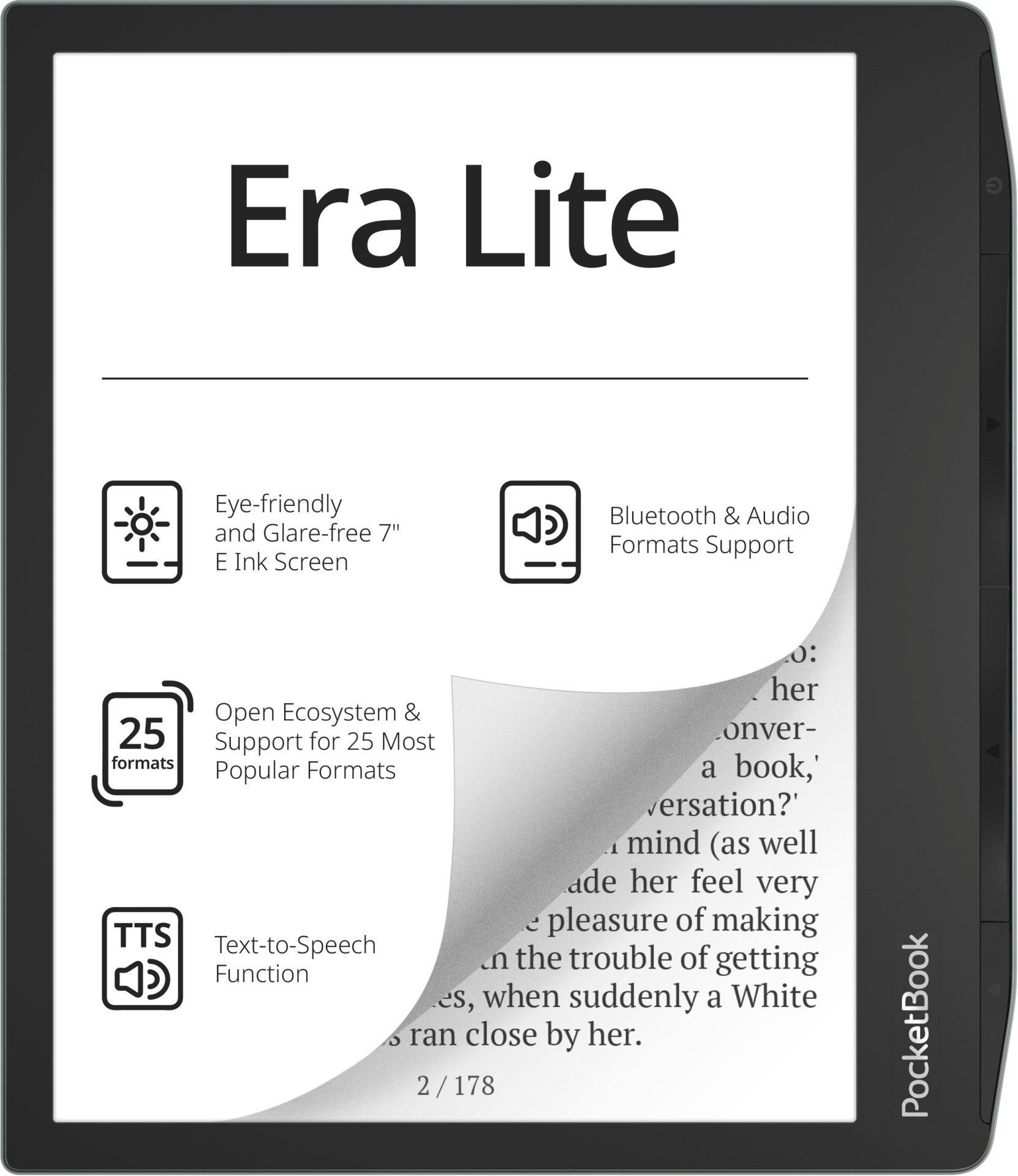 PocketBook Era Lite E-Book (7", 16 GB, Linux, WLAN)