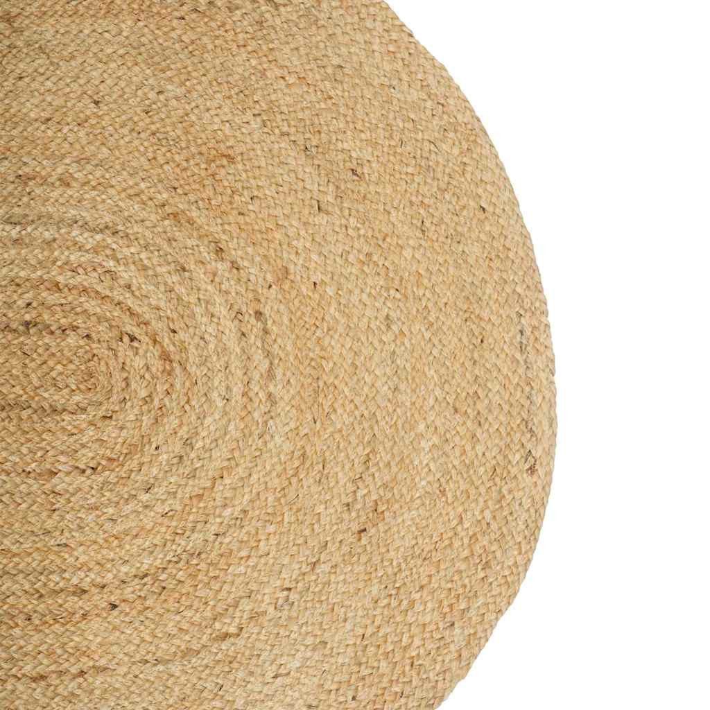 vidaXL Teppich Bereichsteppiche Oval Natur 152 x 245 cm Jute, Oval