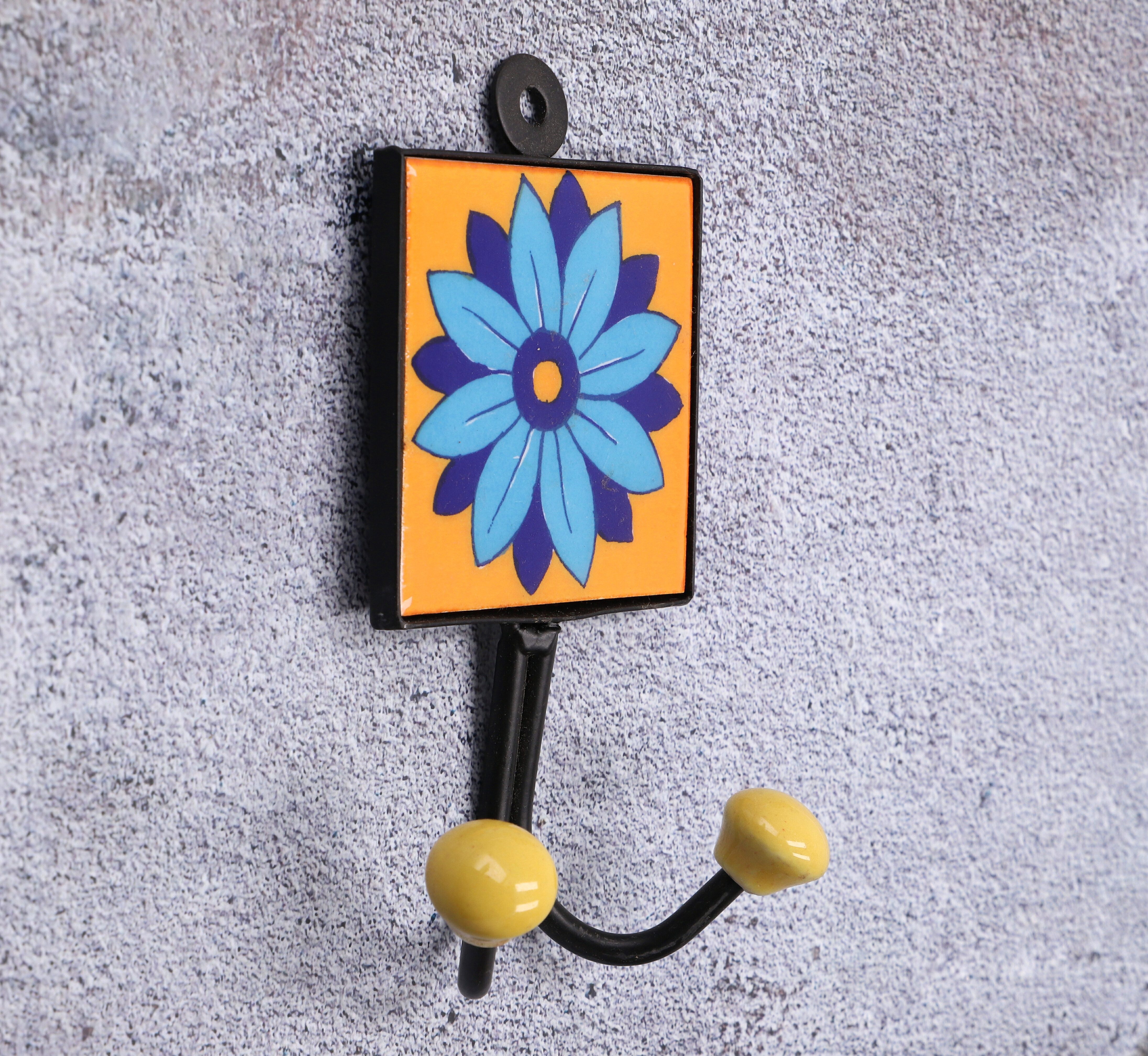 Guru-Shop Kleiderhaken Doppelwandhaken, Garderobenhaken mit.. günstig online kaufen