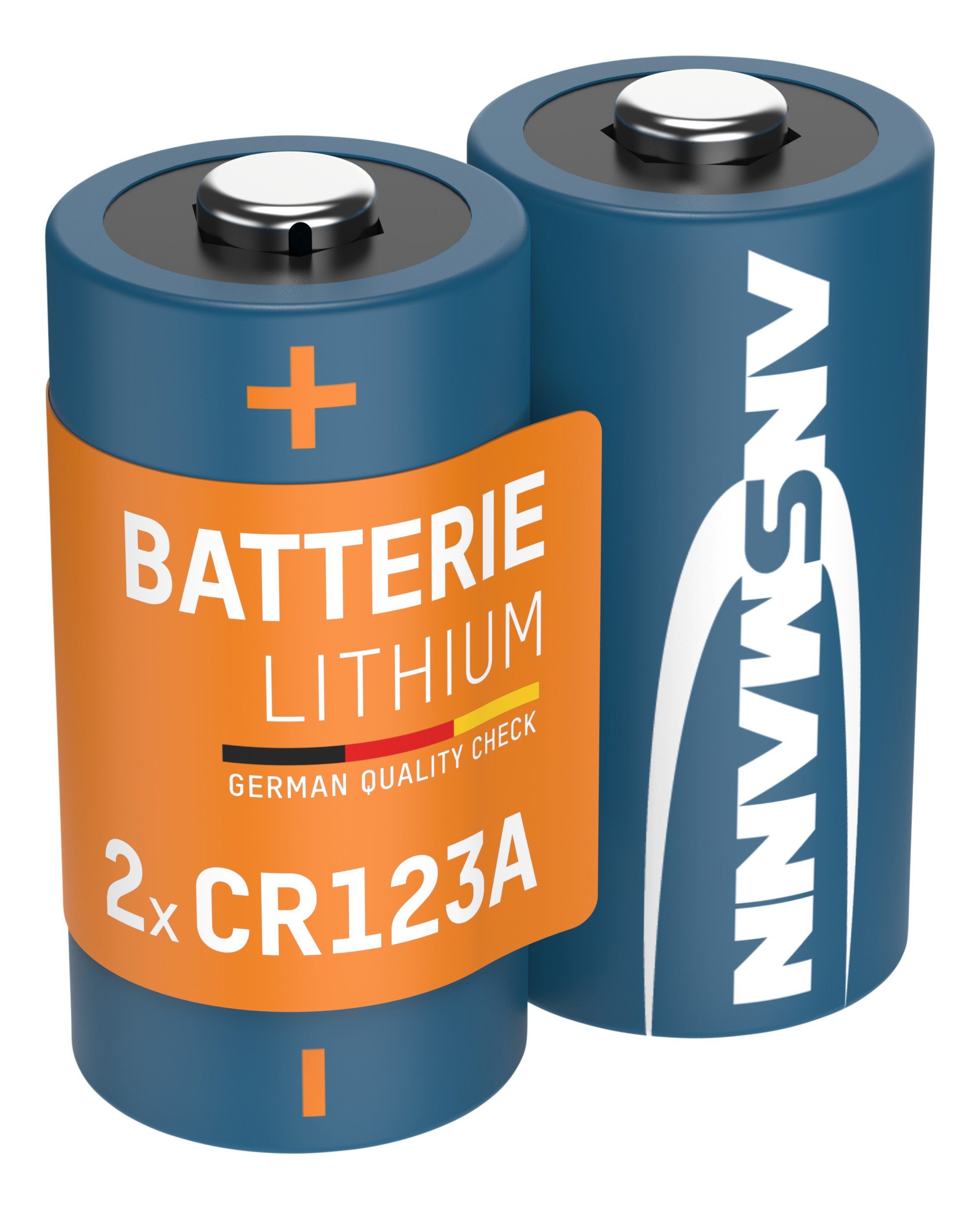 ANSMANN AG Lithium Batterie CR1234A 3V, 2 Stück, Spezialbatterie Batterie
