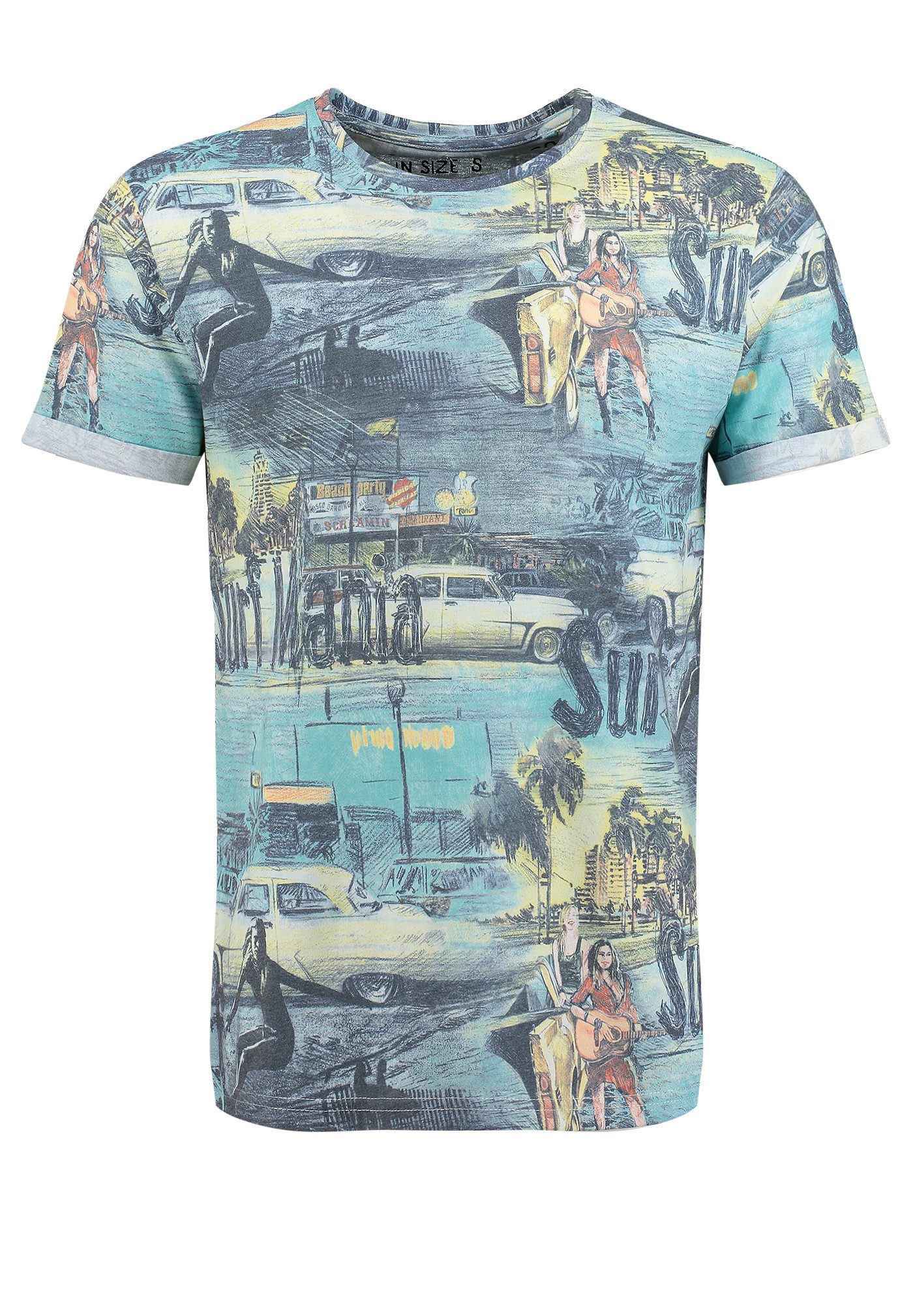 T-Shirt MT KLSURF MANIA round