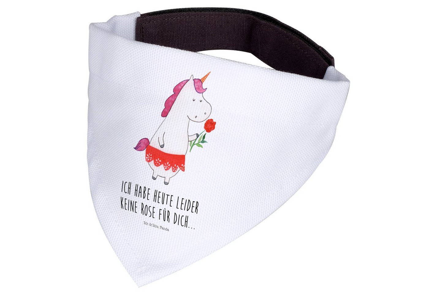 Thumbnail - Mr. & Mrs. Panda Hundefliege Einhorn Dame - Weiß - Geschenk, Bachelorette, mittelgroße Hunde, Einh, Polyester, Elegantes...