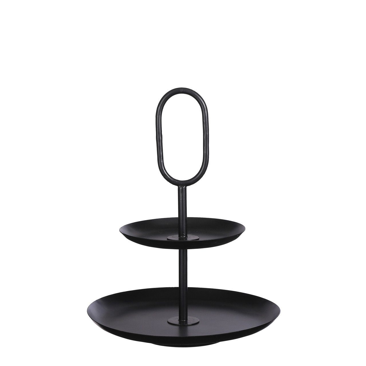 Etagere Mica Etagere Rama schwarz 36 x 28 cm