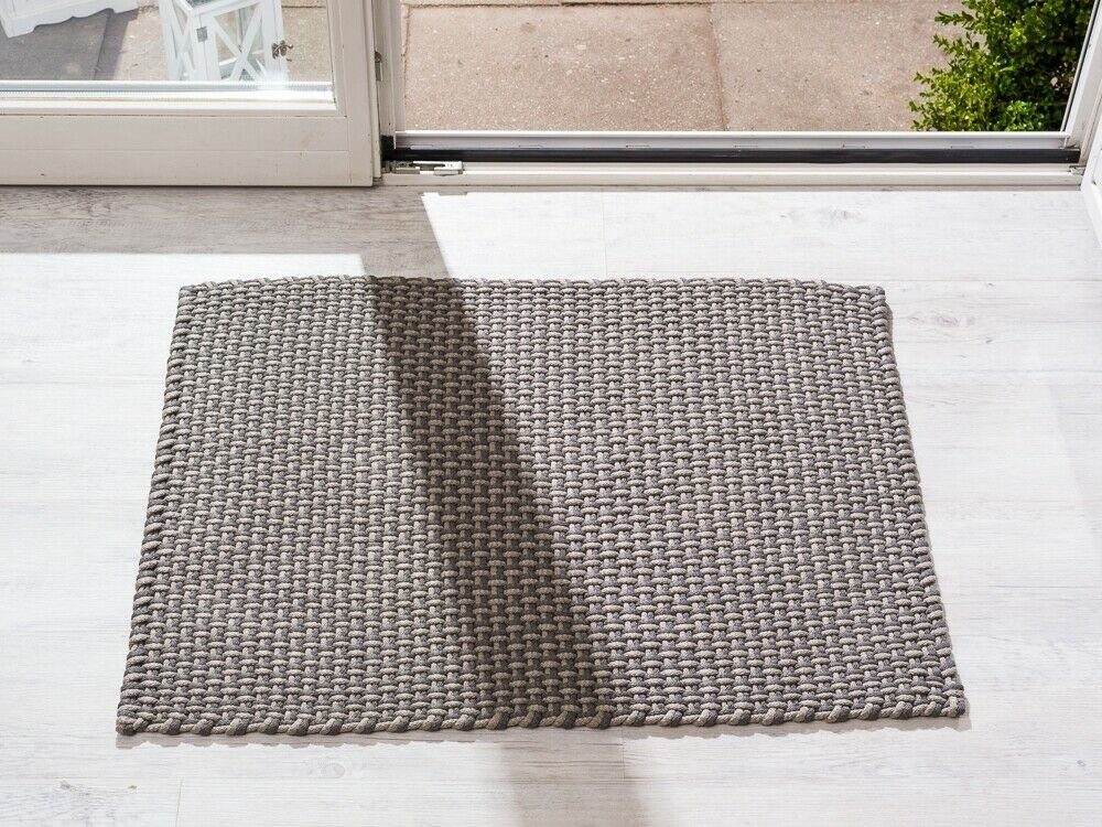 PAD Teppich Pad Outdoor Matte POOL Stone Grau / Sand 72x92 cm