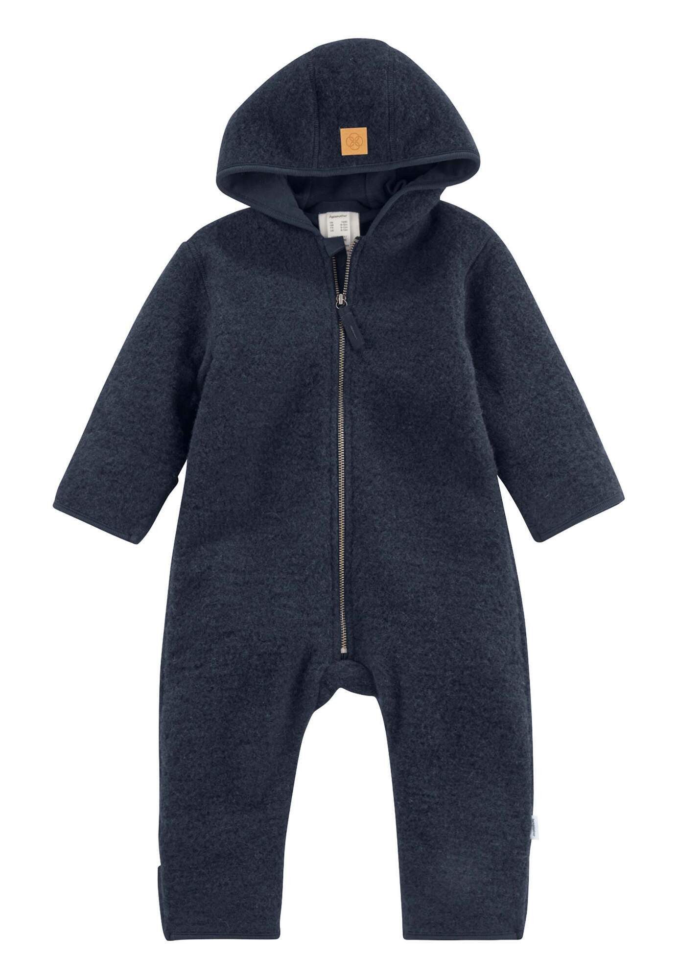 Hessnatur Overall Wollfleece aus reiner Bio-Merinowolle (1-tlg)