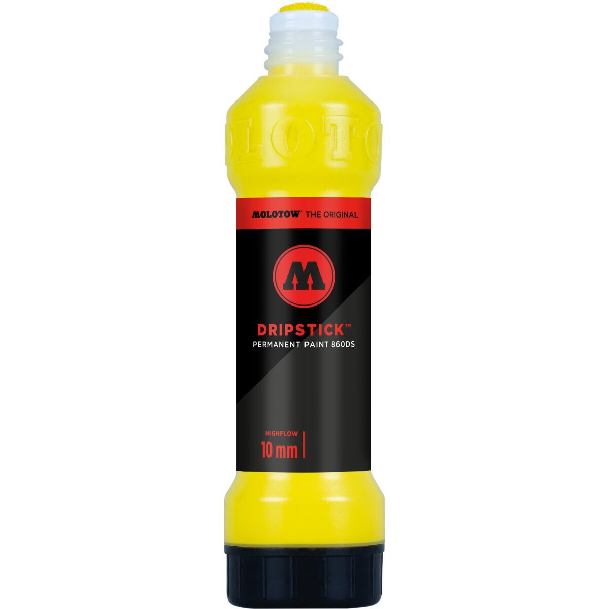 MOLOTOW Permanentmarker Dripstick Permanent Paint 860DS 70ml, zinkgelb, Squeeze Bottle