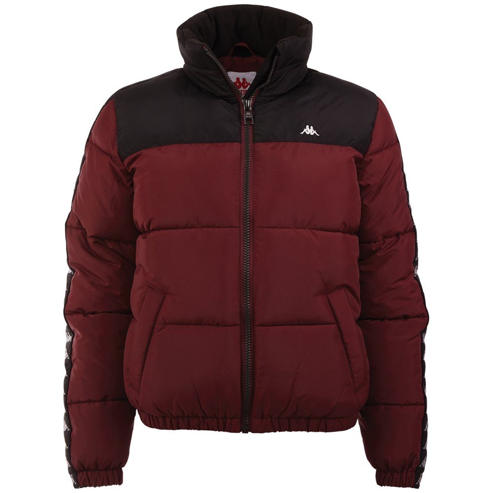 Kappa Steppjacke - mit hochwertigem Jacquard Logoband an den Ärmeln
