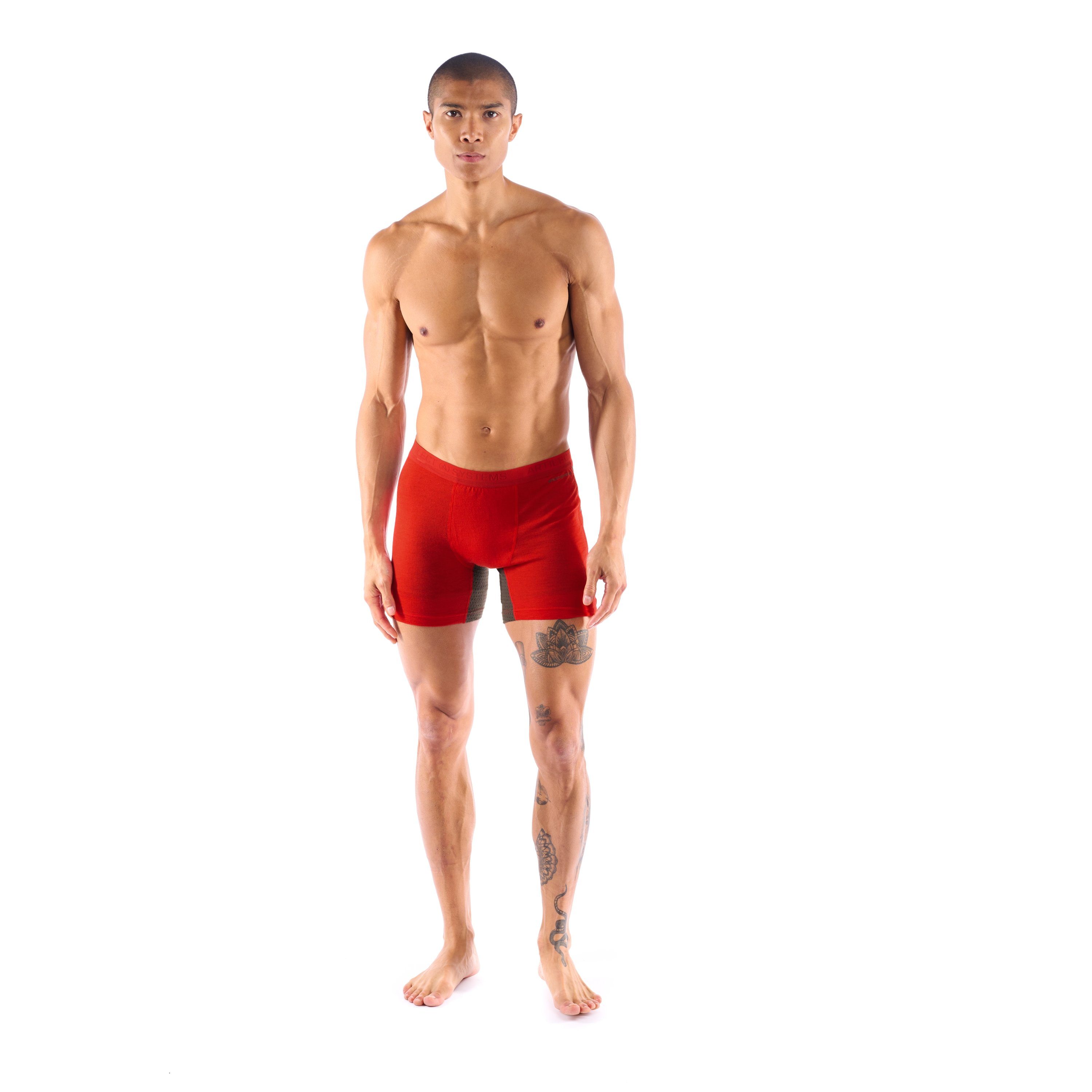 Artilect Boxer Artilect Herren Brief 125 Red/Ash Boulder Boxer Unterhose Super
