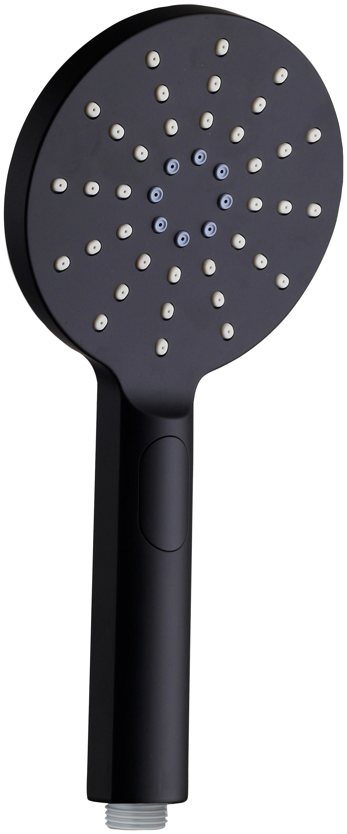 Marwell Handbrause Black Rainstar, 3 verschiedenen Strahlarten, matt schwarze Lackierung