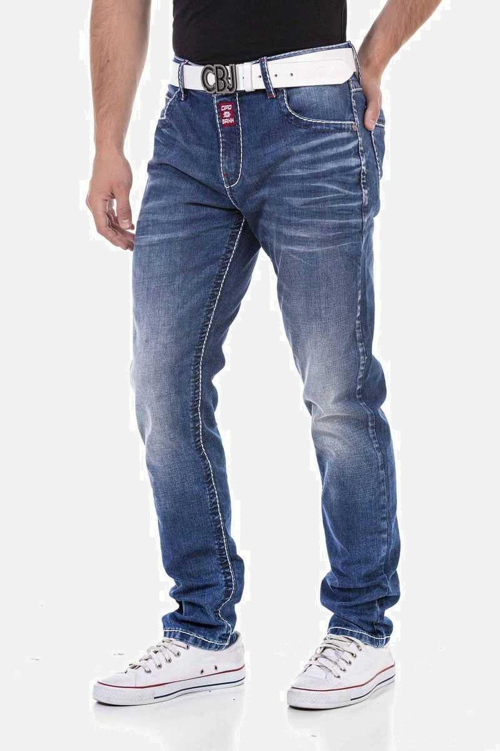 Cipo & Baxx 5-Pocket-Jeans Jeans im klassischen 5-Pocket-Style, CD704 – Bild 5 von 5