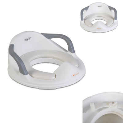 Moni Baby-Toilettensitz Toilettenaufsatz Orbit, 13 cm, mit Griffe, anatomische Sitz, Adapter