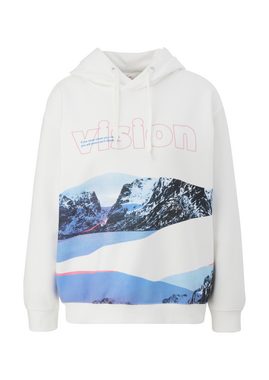 s.Oliver Sweatshirt Kapuzenpullover mit Frontprint