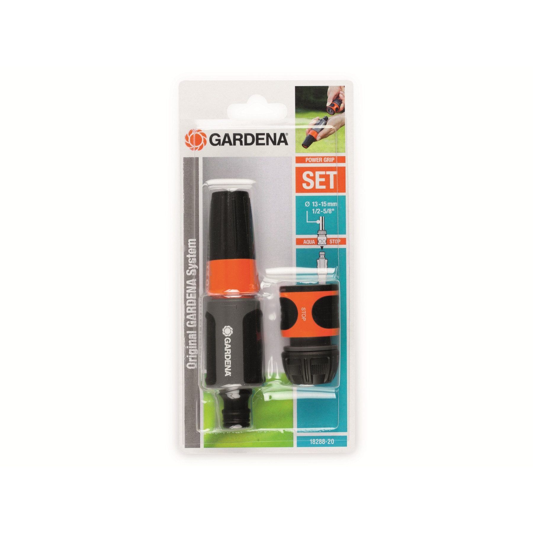 Bewässerungssystem GARDENA Gartensprüher-Set 18288-20, 2-teilig, 13mm