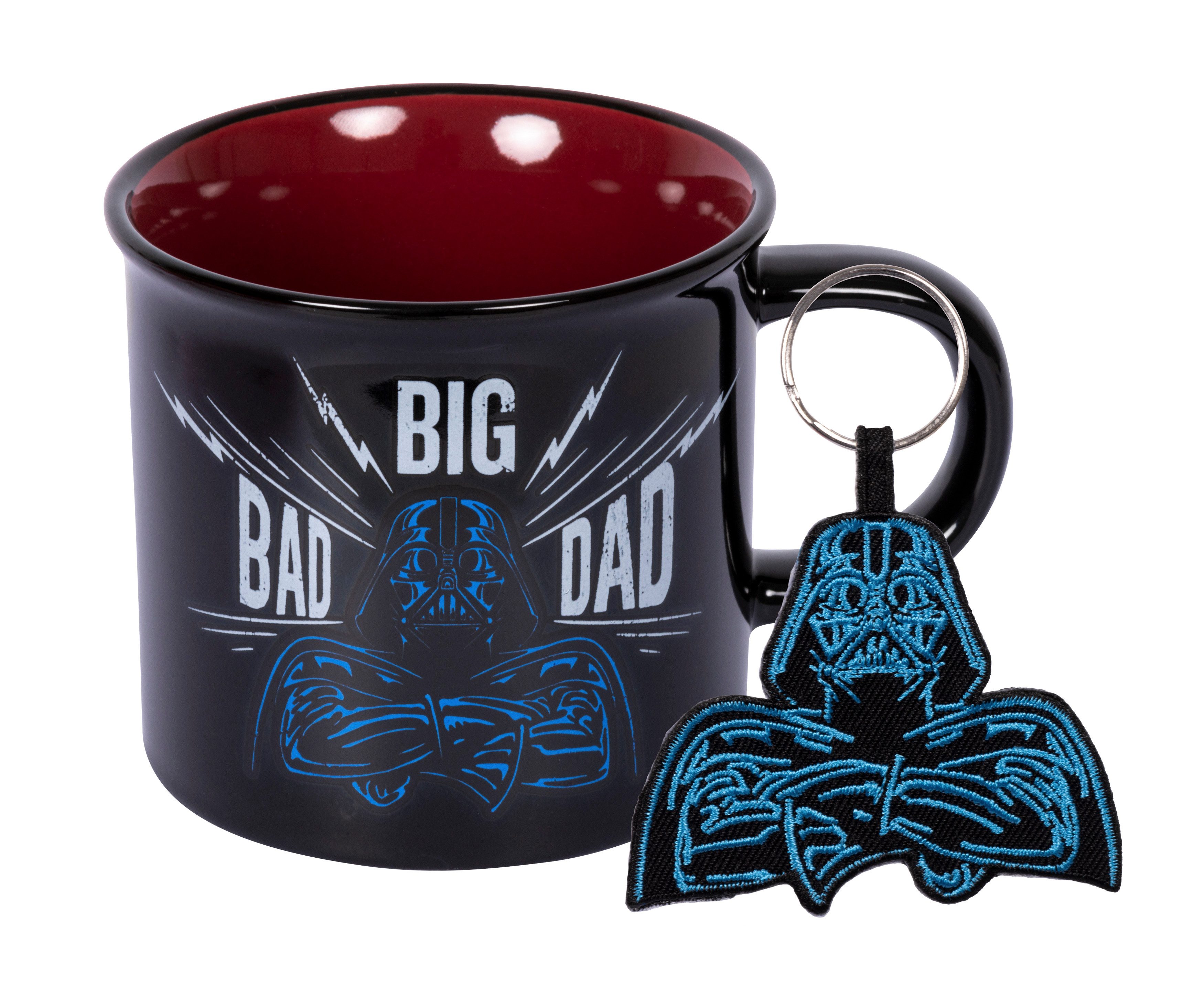 PYRAMID Tasse Campingtasse Set (Tasse + Schlüsselanhänger) - Father (NEU & OVP)