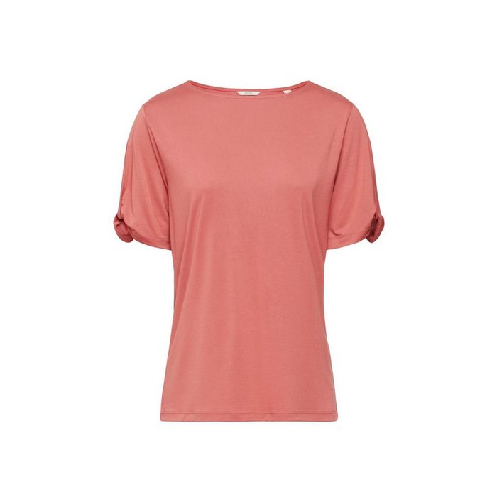 Esprit Pyjamaoberteil T-Shirt mit Twist-Detail TENCEL™