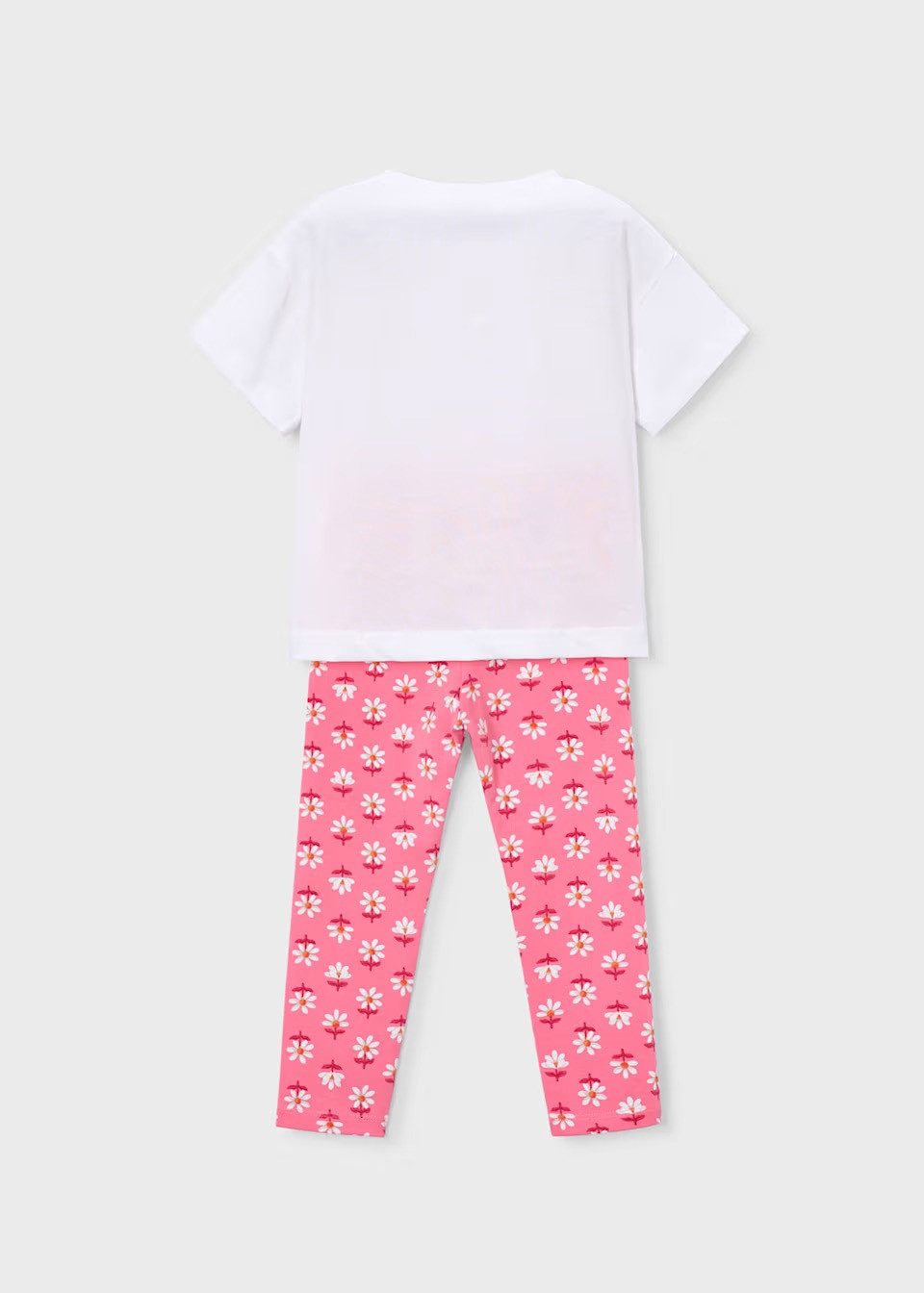 Mayoral Shirt & Leggings Mädchen Set T-Shirt & Leggings mit floralem Muster – 2-teilig (372740)